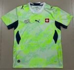 （S-4XL）2026-2027 Switzerland Away Green Soccer Jersey AAA
