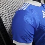 2024/2025 Player Version Real Madrid Special Edition Blue Football Shirt 1:1 Thai Quality - Image 3