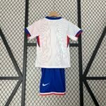 2024 France Away Football Shirt 1:1 Thai Quality Kids Size - Image 2
