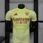 2025/2026 Player Version Arsenal Goalkeeper Yellow Football Shirt 1:1 Thai Quality