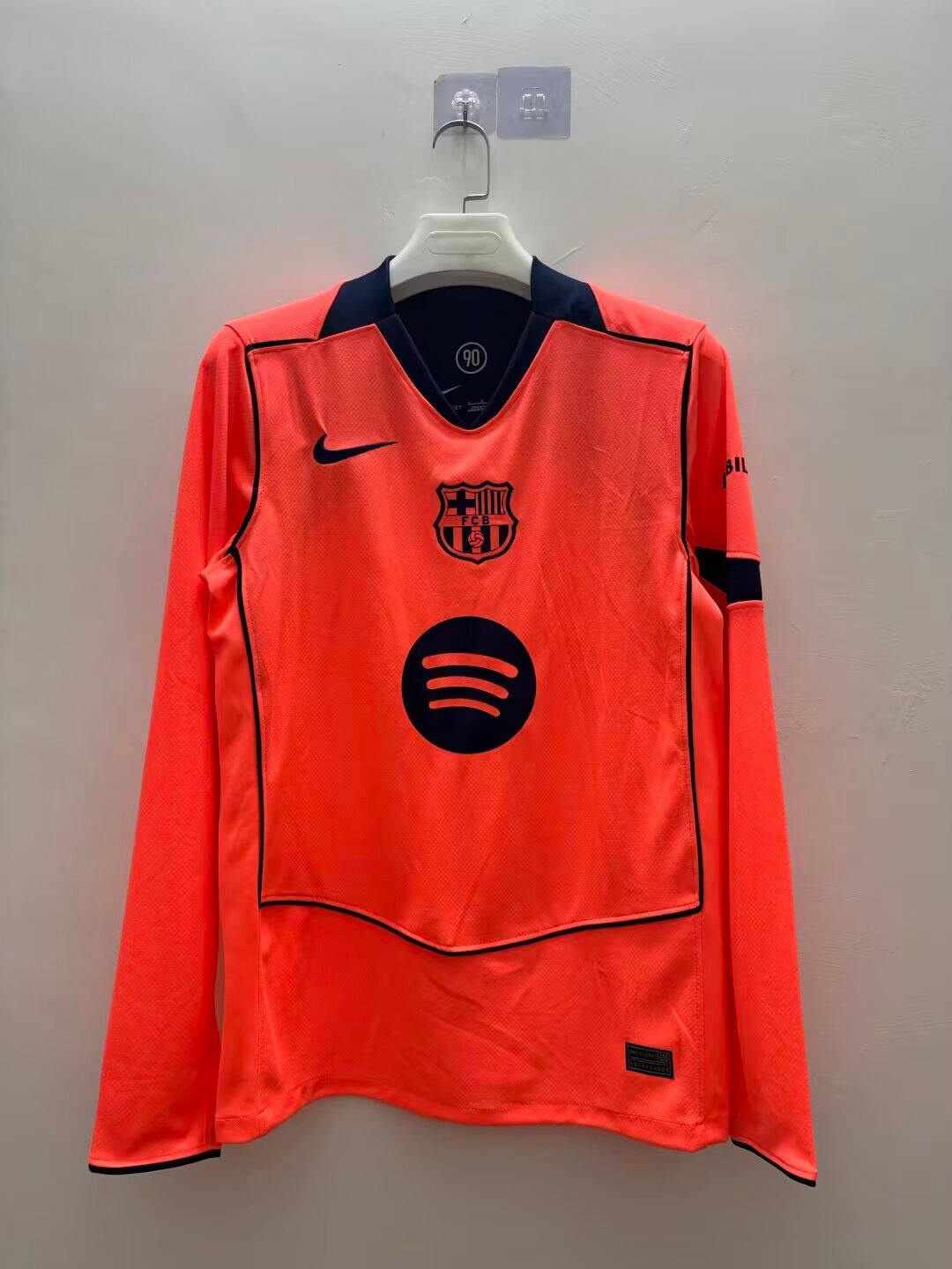 3f401c1edb2c8144e5e99d3469051d3a 2025/2026 Long Sleeve Barcelona Third Away Football Shirt 1:1 Thai Quality - Image 1