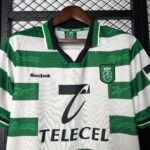 1999/2000 Retro Sporting Lisbon Home Football Shirt 1:1 Thai Quality - Image 3