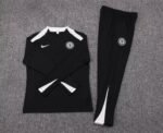 2025/2026 Chelsea Half-Pull Training Suit Black Football Shirt 1:1 Thai Quality Set - Image 7