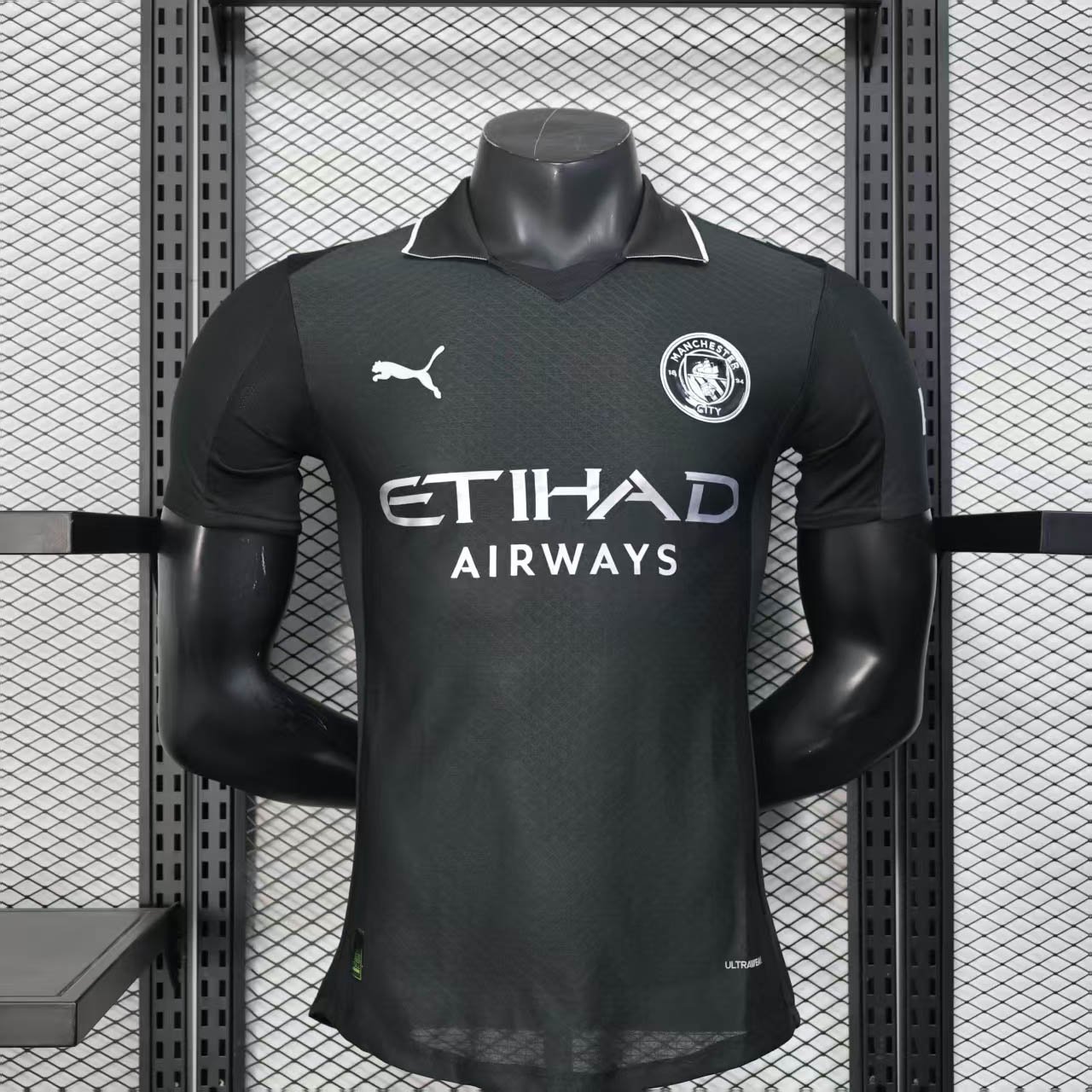 407f55925520ffb6a12db91e14fc0cfd 2025/2026 Player Version Manchester City Away Football Shirt 1:1 Thai Quality - Image 1