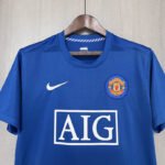 2007/2008 Retro Manchester United Football Shirt Away 1:1 Thai Quality - Image 3