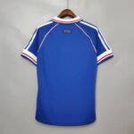 1998 Retro France Home Football Shirt - Image 2