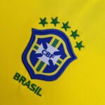 2004 Retro Brazil Home Soccer Jersey - Image 6
