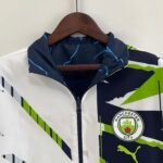 2023/2024 Manchester City Reversible Windbreaker Navy blue Soccer Jersey 1:1 Thai Quality - Image 11