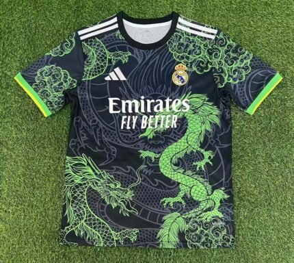 2025/2026 Real Madrid Special Edition Green Football Shirt1:1 Thai Quality