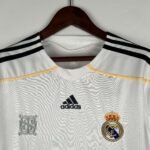 2009/2010 Retro Long Sleeve Real Madrid Home Football Shirt1:1 Thai Quality - Image 3