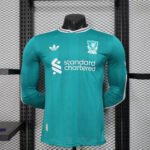 2025/2026 Player Version Long Sleeve Liverpool Third Away Football Shirt 1:1 Thai Quality