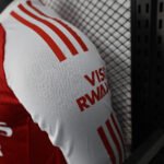 2025/2026 Player Version Long Sleeve Arsenal Home Football Shirt 1:1 Thai Quality - Image 9