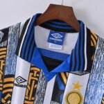 1995/1996 Retro Internazionale Milan Away Football Jersey 1:1 Thai Quality - Image 4