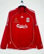2006/2007 Retro Long Sleeve Liverpool Home Football Shirt 1:1 Thai Quality
