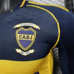 2025/2026 Player Version Long Sleeve Boca Juniors Home Football Jersey 1:1 Thai Quality - Image 6