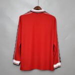 1998-1999 Retro Long Sleeve Manchester United Home Football Shirt 1:1 Thai Quality - Image 2