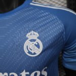 2025/2026 Player Version Real Madrid Goalkeeper Blue Football Shirt 1:1 Thai Quality - Image 5