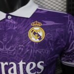 2025/2026 Player Version Real Madrid Special Edition Purple Football Shirt 1:1 Thai Quality - Image 6