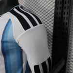Player Version 2026-2027 Argentina Home White&Blue Long Sleeve Soccer Jersey AAA - Image 9