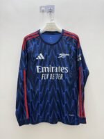 2025/2026 Long Sleeve Arsenal Away Football Shirt 1:1 Thai Quality