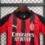 2025/2026 AC Milan Home Football Shirt 1:1 Thai Quality Kids Size - Image 3
