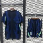 2026-2027 Brazil Away Blue Soccer Normal uniform - Image 2