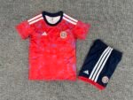 2026-2027 Costa Rica Home Red Kids/Youth Soccer Uniform