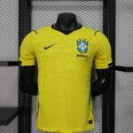 Player version 2026-2027 Brazil Home Yellow Soccer Jersey AAA