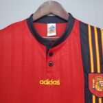 1996 Retro Spain Home Football Shirt 1:1 Thai Quality - Image 3