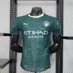 2025/2026 Player Version Manchester City Fourth Away Football Shirt 1:1 Thai Quality