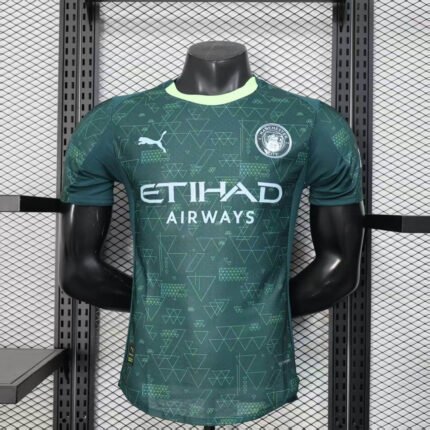 2025/2026 Player Version Manchester City Fourth Away Football Shirt 1:1 Thai Quality