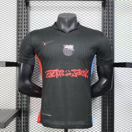 2024/2025 Player Version Barcelona Away Travis Scott Joint Edition 1:1 Thai Quality(Competition Version)