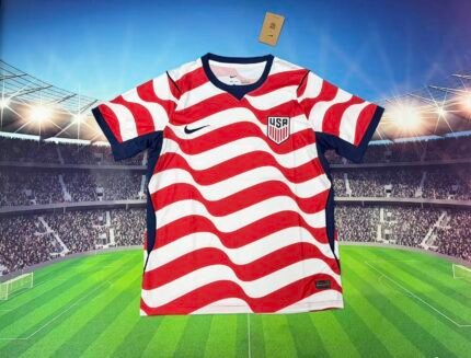 2026-27 USA Home Red Soccer Jersey AAA