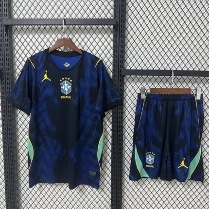 2026-2027 Brazil Away Blue Soccer Normal uniform