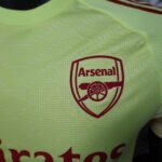 2025/2026 Player Version Arsenal Goalkeeper Yellow Football Shirt 1:1 Thai Quality - Image 5