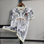 2023 Italy Special Edition White Soccer Shirt - Image 3