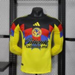 2025/2026 Player Version Long Sleeve América Home Jersey 1:1 Thai Quality