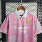 2023/2024 Real Madrid Chinese Dragon Pink Football Shirt - Image 4