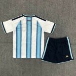 2026-2027 Argentina National  Home Blue Kids/Youth Soccer uniform - Image 2