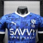 2024/2025 Player Version Al-Hilal Saudi Home Football Shirt 1:1 Thai Quality - Image 4