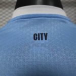 2025/2026 Player Version Long Sleeve Manchester City Home Football Shirt 1:1 Thai Quality - Image 4