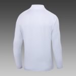 2025/2026 Real Madrid Half-Pull Training Suit White Football Shirt 1:1 Thai Quality Set - Image 4