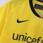 2008-2009 Retro Barcelona Away Yellow Soccer Jersey AAA-888 - Image 2