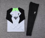 2023/2024 Liverpool Half-Pull Training Suit Grey Jersey 1:1 Thai Quality Set - Image 7