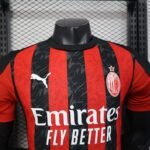 2025/2026 Player Version AC Milan Home Soccer Jersey 1:1 Thai Quality - Image 3