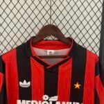 1990/1991 Retro AC Milan Home Football Shirt 1:1 Thai Quality - Image 3
