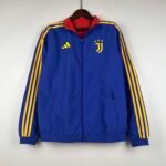 2023-2024 Juventus Reversible Windbreaker（Blue-red）Soccer Jersey 1:1 Thai Quality - Image 2