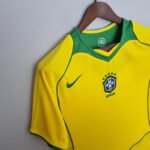 2004 Retro Brazil Home Soccer Jersey - Image 7