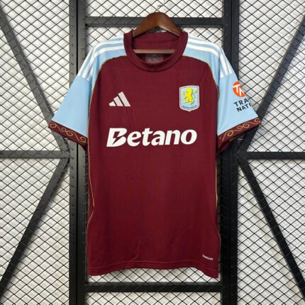 2025/2026 Aston Villa Home Football Shirt 1:1 Thai Quality