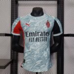 2025/2026 Player Version AC Milan Goalkeeper Grey Football Shirt 1:1 Thai Quality